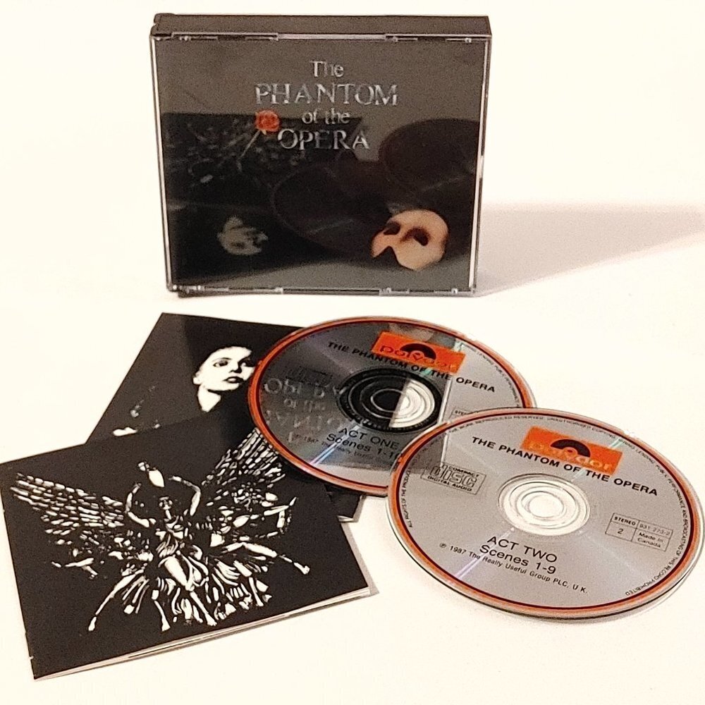 1997 The Phantom of the Opera Soundtrack Double CD Set